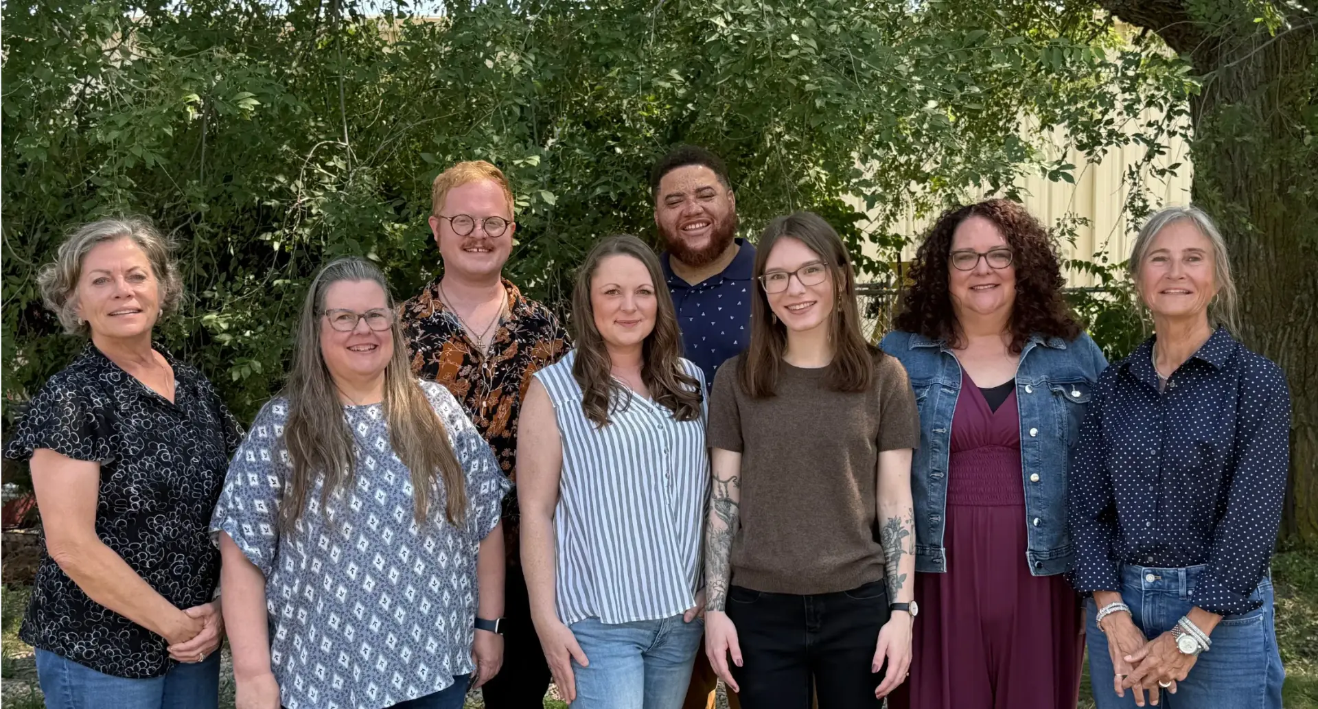 The Neuro Harmony team together outside the office